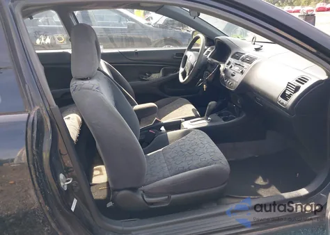 2002 Honda Civic Ex z USA, uszkodzony, nr VIN 1HGEM22982L093399